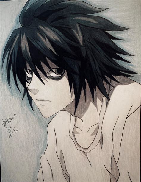 L Lawliet/Ryuzaki - Death Note by PuddinGal4302 on DeviantArt