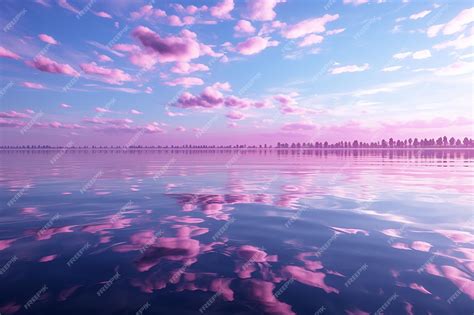 Premium AI Image | pastel purple beach aesthetic wallpaper