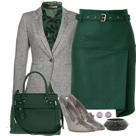 Ready for the office | Fashion, Green outfit, Womens fashion