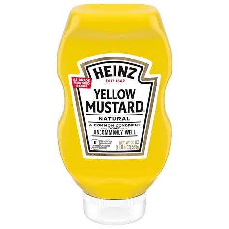 Heinz Yellow Mustard - Shop Mustard at H-E-B