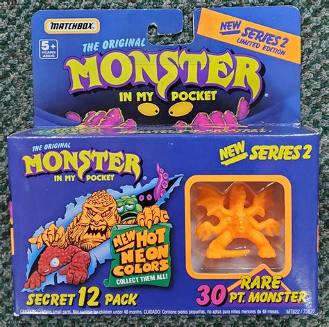 1991 Matchbox Monster in My Pocket Series 2 Secret 12 Pack in Factory Sealed Box – The Toys Time ...