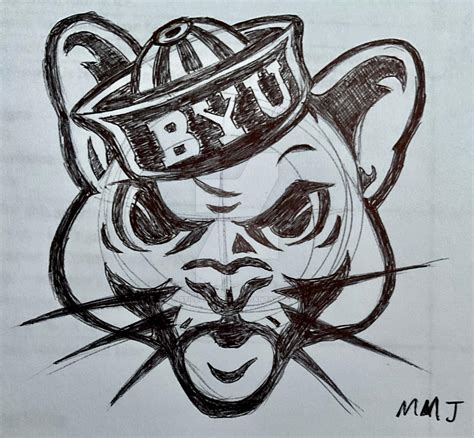 Cosmo (BYU Mascot) by StillSHOTO777 on DeviantArt