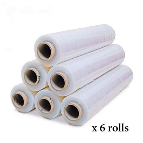 6 rolls x Pallet Wrap Stretch Film / Stretch Film Wrapping Roll 500mm | Lazada