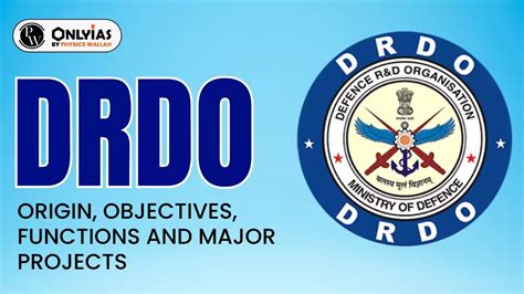 DRDO: Origin, Objectives, Functions And Major Projects - PWOnlyIAS