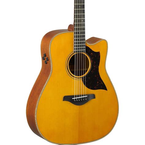 Yamaha A-Series A3M Dreadnought Cutaway Acoustic-Electric Guitar Vintage Natural | eBay