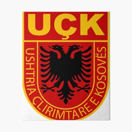 "Kosovar uqk uck army albanian t-shirt gift" Art Board Print for Sale ...