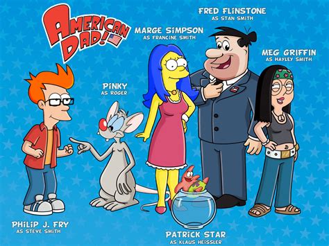 Cartoon Characters Appear Miscast In Popular TV Shows