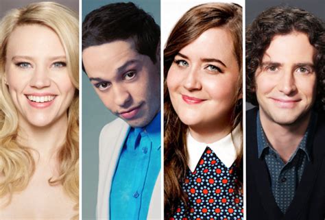 SNL Cast Leaving: Kate McKinnon Pete Davidson Aidy Bryant Kyle Mooney ...