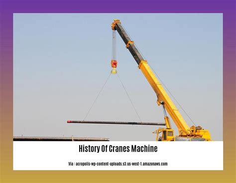 Unraveling the History of Crane Machines: A Journey of Innovation and Engineering Ingenuity