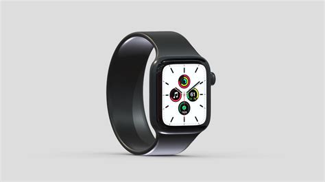 Apple Watch SE Black - Buy Royalty Free 3D model by Frezzy (@frezzy3d ...