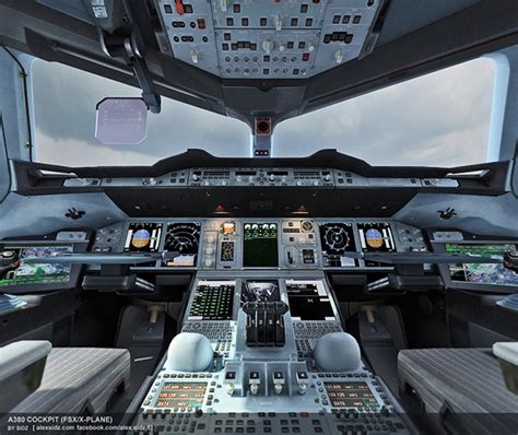 Airbus A380 Cockpit Flight Deck 3D Model By CGAmp | lupon.gov.ph