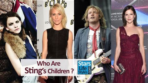 Who Are Sting's Children ? [3 Daughters And 3 Sons] - YouTube