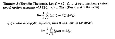 probability theory - Definition of ergodicity and ergodicity for second moments of a stochastic ...