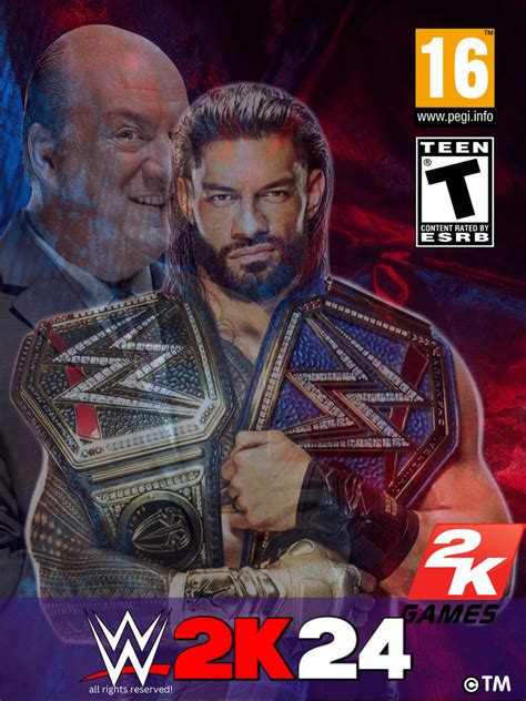 Wwe 2k24 Cover Art by me! by anderbestabc on DeviantArt