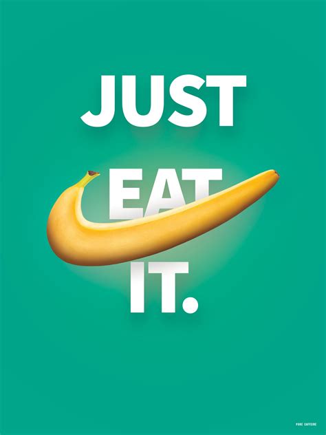 Nike banana poster | Nike ad, Slogan, Nike