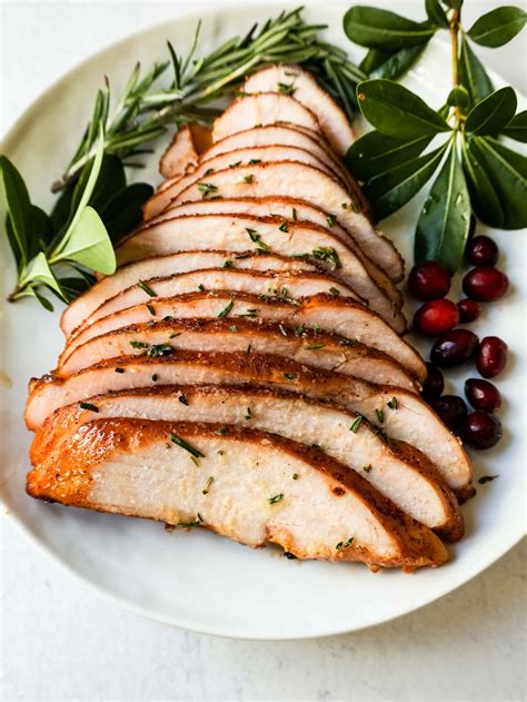 Smoked Turkey Breast with Herb Butter – Modern Honey