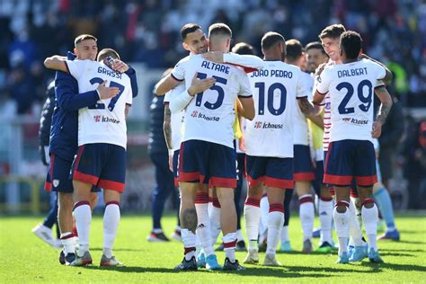 (Photo) Cagliari's Starting Lineup vs Lazio: Joao Pedro & Pereiro Lead ...