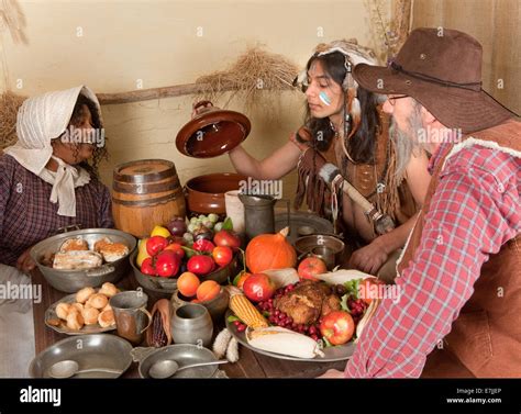 First thanksgiving 1621 hi-res stock photography and images - Alamy