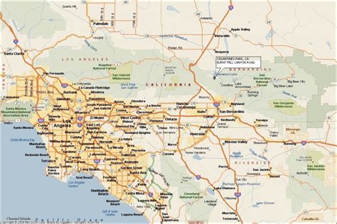 Map Of Southern California Cities | Printable Maps