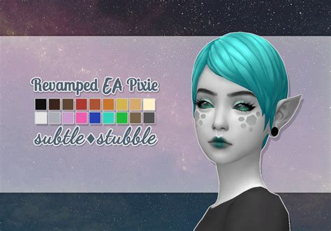 Sims 4 Pixie Cut CC