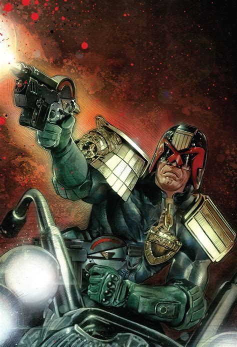 Judge Dredd art by Nick Runge | Judge dredd comic, Dredd comic, Judge dredd