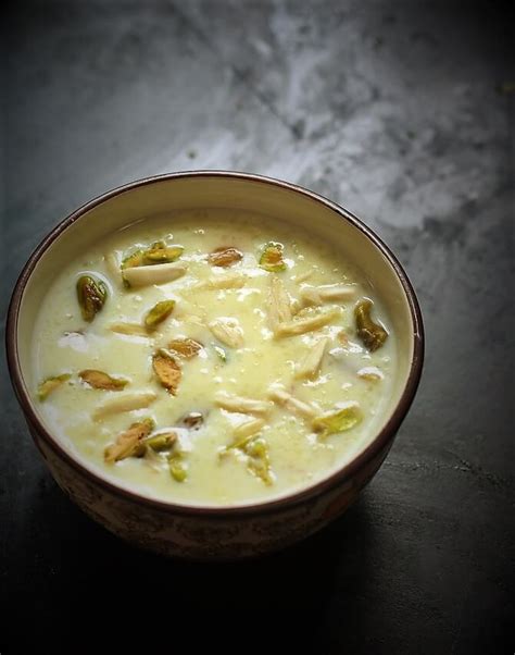 Phirni Recipe, Rice Firni, How to make phirni recipe - Fas Kitchen