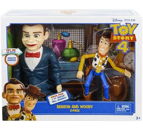 Toy Story 4 Benson Woody Action Figure 2-Pack Damaged Package Mattel - ToyWiz