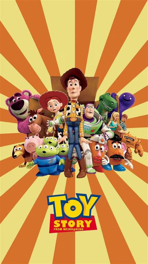 the movie poster for toy story