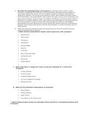 Understanding the Pathophysiology of Urosepsis and Diagnostic | Course Hero