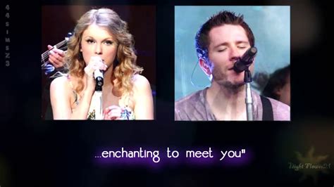 Enchanted Lyric Video (Taylor Swift/Owl City Mash-up) - YouTube