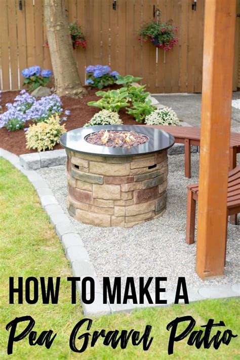 How to Make a Pea Gravel Patio in a Weekend - The Handyman's Daughter