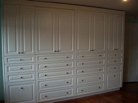 Large Built-In Wall Unit - Traditional - Closet - bridgeport - by Liberty Closet and Garage Company