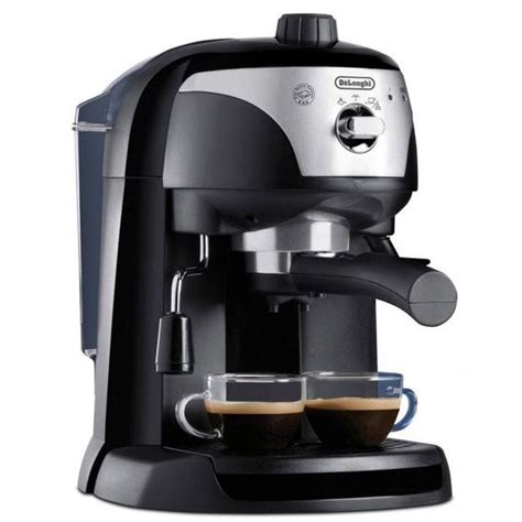 Delonghi Pump Espresso And Cappuccino Maker , 1100 Watt , Black - Ec 221.B