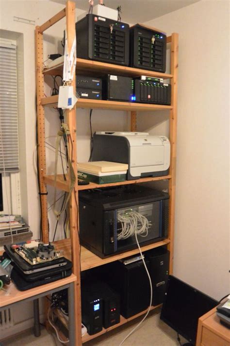 Homelab 1502 | Diy rack, House design, Server room