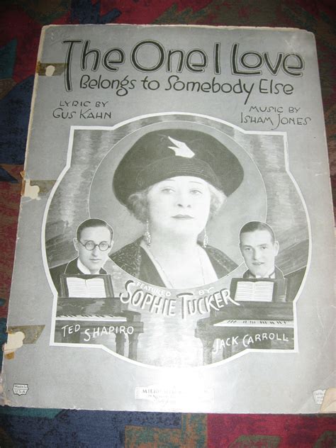 a Gus Kahn song sung by Sophie Tucker in the 20's | Musical film, Vintage music, Songs