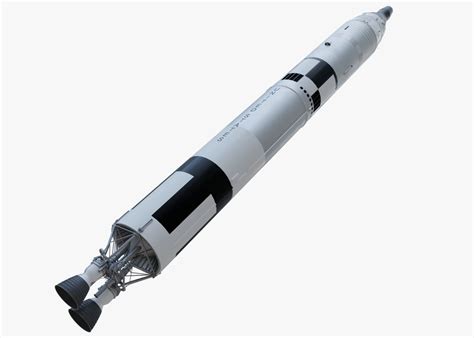 Titan II Gemini Rocket 3D model | CGTrader