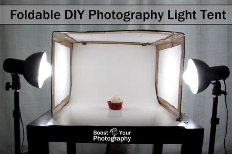 Foldable DIY Photography Light Tent | Boost Your Photography