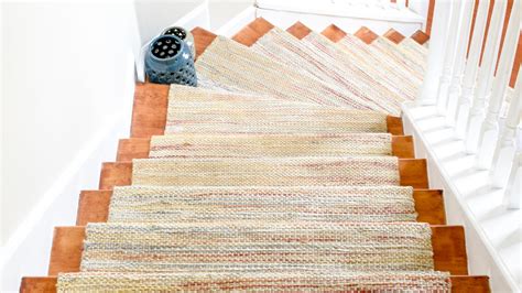 How To Install A Carpet Runner On Stairs That Curve | Two Birds Home