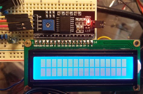 I2C LCD Serial Interface Board not displaying text (wrong pins ...