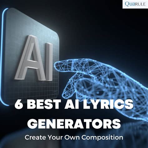 6 Best AI Lyrics Generators: Create Your Own Composition