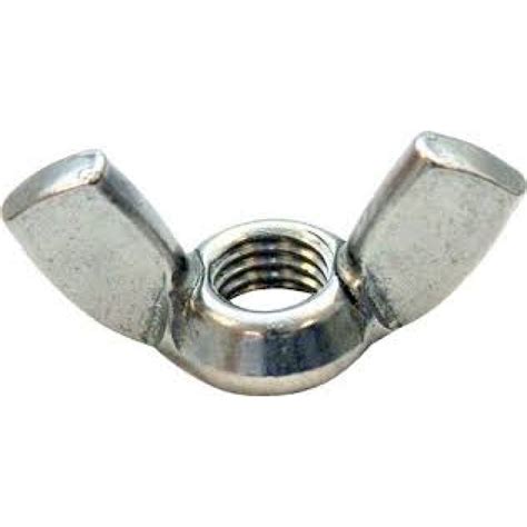 00270-0600-401 - 6-32 WING NUT ZINC - Amarillo Bolt