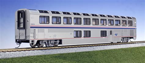 HO Amtrak Superliner and Material Handling Cars