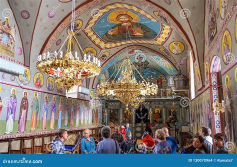 Interiors of Greek Orthodox Church of the Annunciation Editorial Stock Image - Image of ...