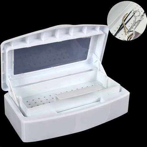 Aliexpress.com : Buy New Nail Sterilizer Tray Disinfection Pedicure Manicure Box Nails Art Boxes ...