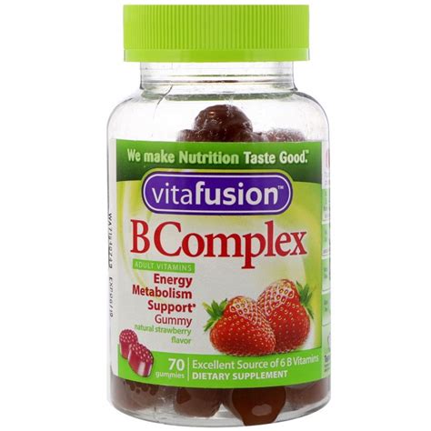 Vitafusion B Complex, Adult Vitamins, Gummies 70 ct - Everything Else