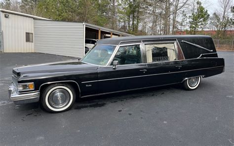 Funeral Coach: 1975 Cadillac Fleetwood Hearse | Barn Finds