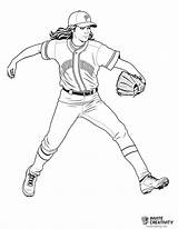 Softball Coloring Pages Free Printable PDFs  Invite Creativity sketch template