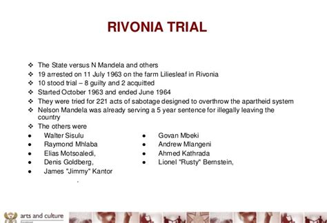 The Rivonia Trial Fifty Years later – Radio Free South Africa