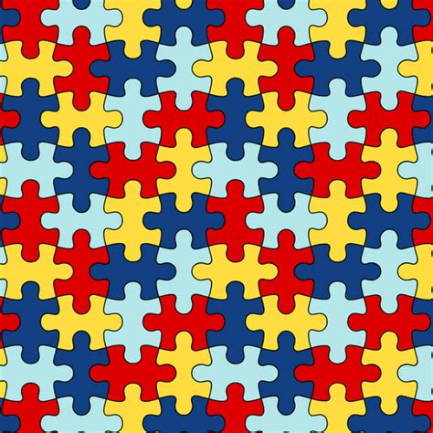 Autism Awareness Diversity Puzzle Pieces Premium Roll Gift Wrap Wrapping Paper - Walmart.com ...