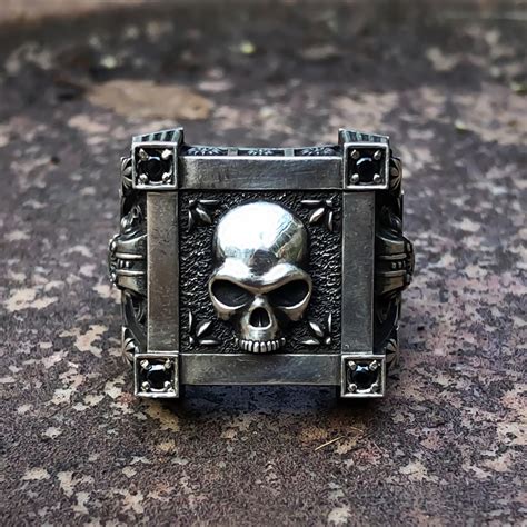 Big Gothic Skull Ring - One more